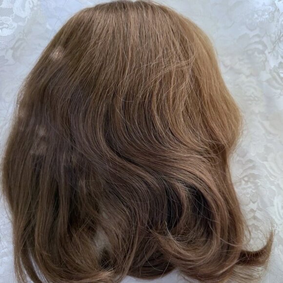 Vintage 100% Human Hair Fall from the 1970's -#35 Lght Brown  NEW with tags - Picture 6 of 12